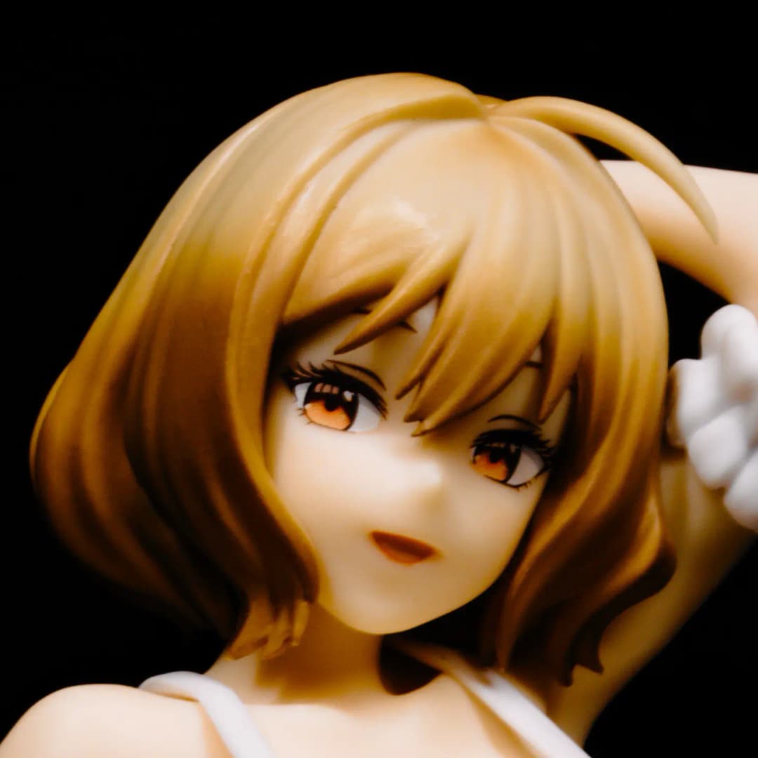 Lovely close up of Anis Yumemirize figure's face